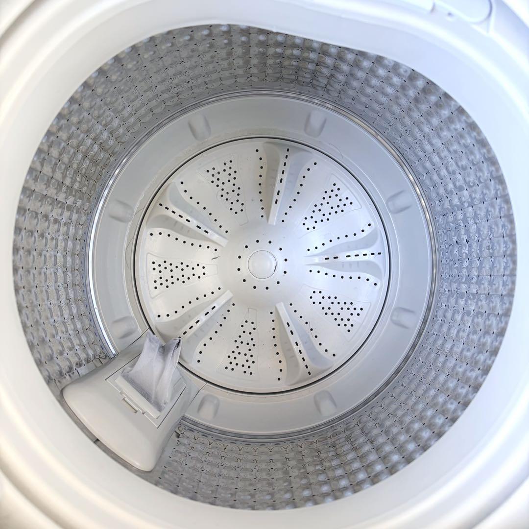 運搬取付無料！ホワイト系純正Haier冷蔵庫洗濯機2点セット！完動超美品・良品！