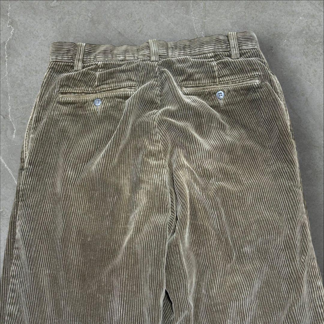 90sPolobyRalphLaurenラルフローレンコーデュロイパンツ太畝
