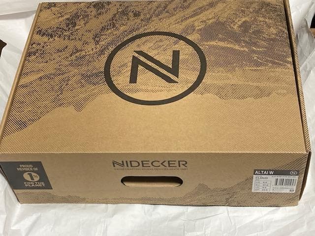 値下げ 定価￥52,800 ナイデッカー ALTAI W Cloud 23cm