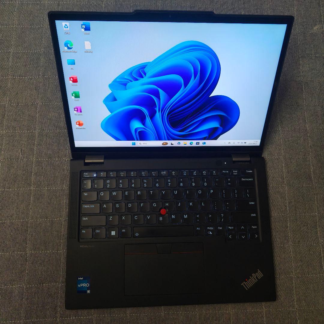 タッチ 美品 ThinkPad 爆速 13世代i5 16GB 512G 2IN1