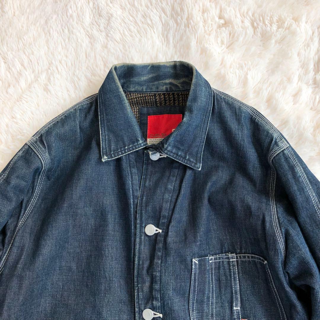 AG OUTER WEARデニムカバーオール　デニムジャケット色落ち良好