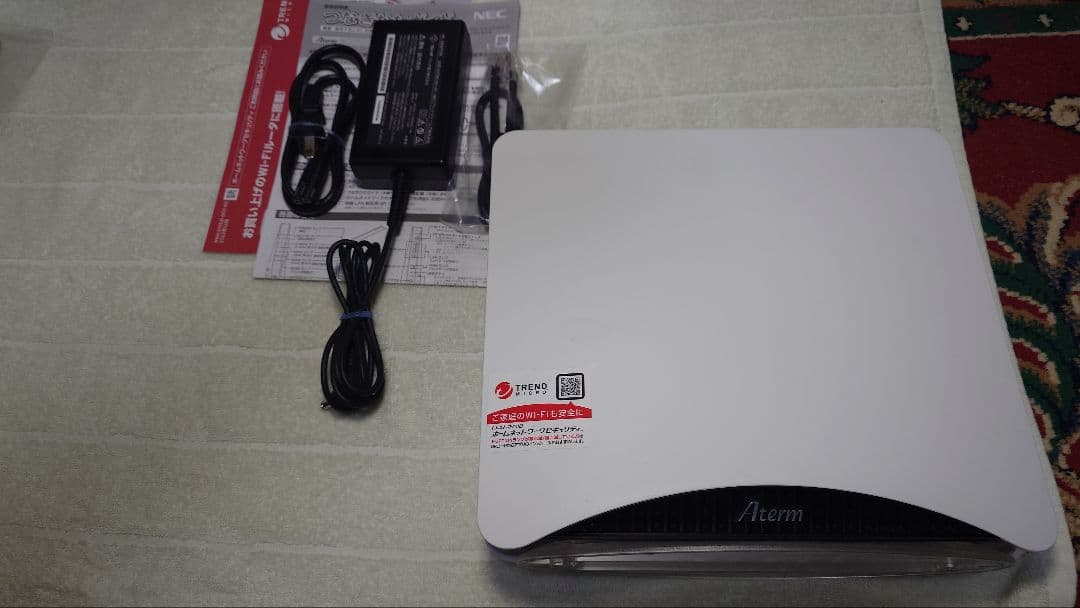 NEC 無線LANルーター Aterm WX11000T12　✕　２台