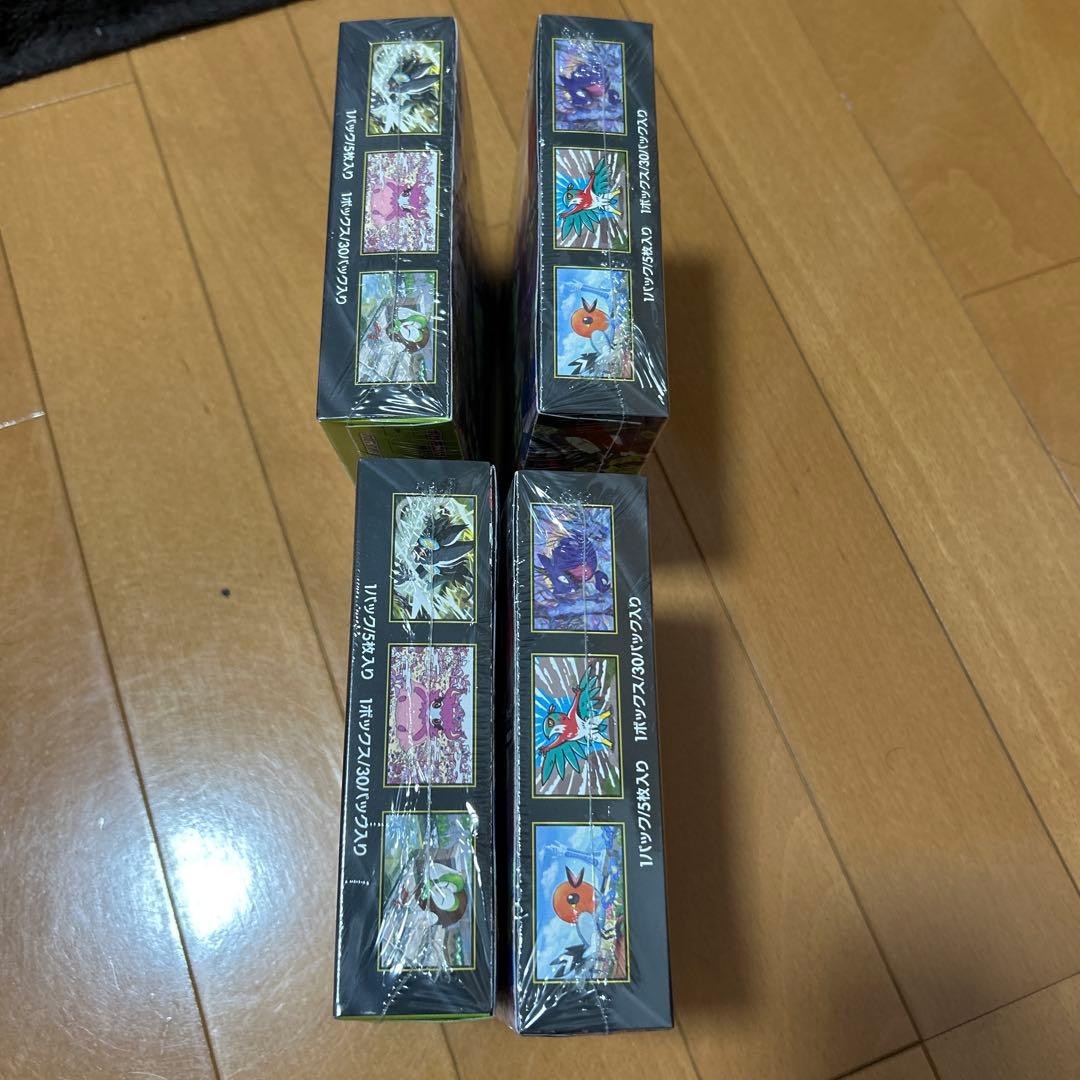 ポケモンカードゲーム ムニキスゼロ　シュリンク付　4BOX