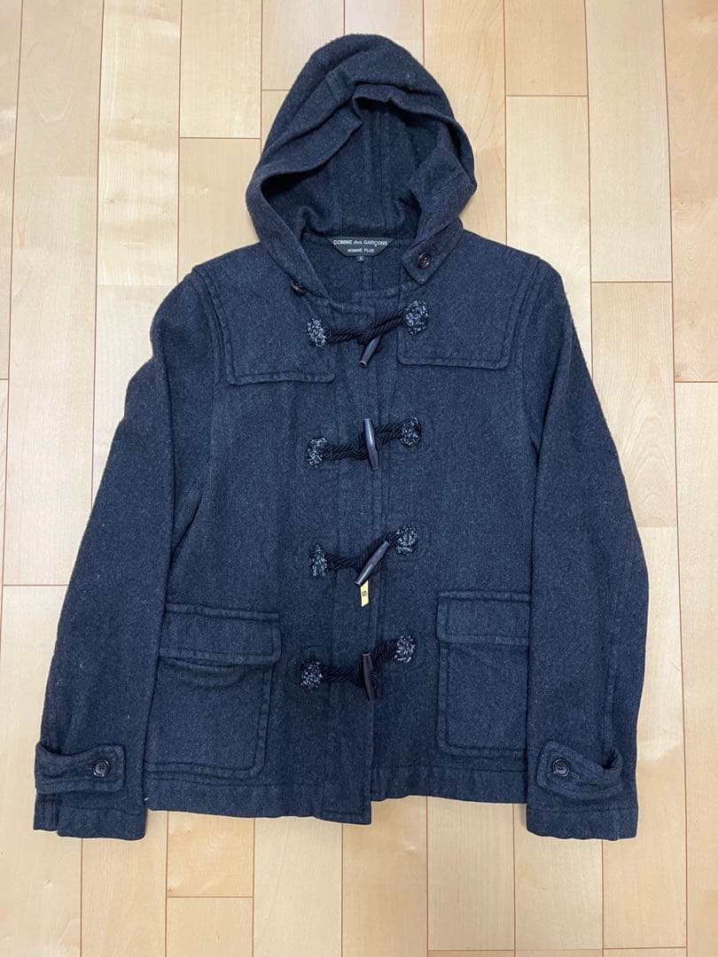 COMME DES GARÇONS HOMME PLUS グレー ダッフルコート
