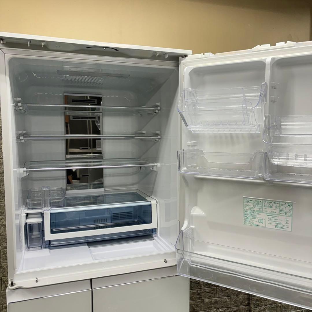 181 SHARP 冷蔵庫　大型　500L強　どっちもドア　5ドア　美品　家庭用