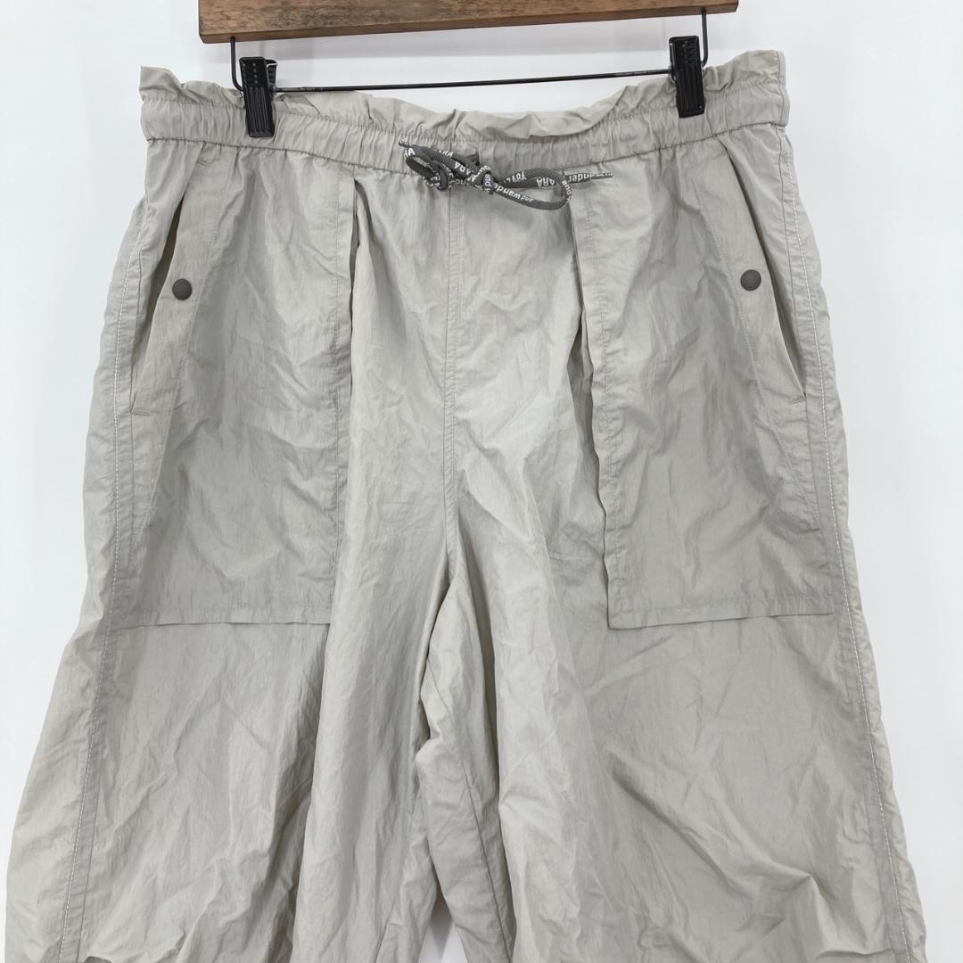 and wander | ZARA ライトグレー カーゴパンツ Lサイズ
