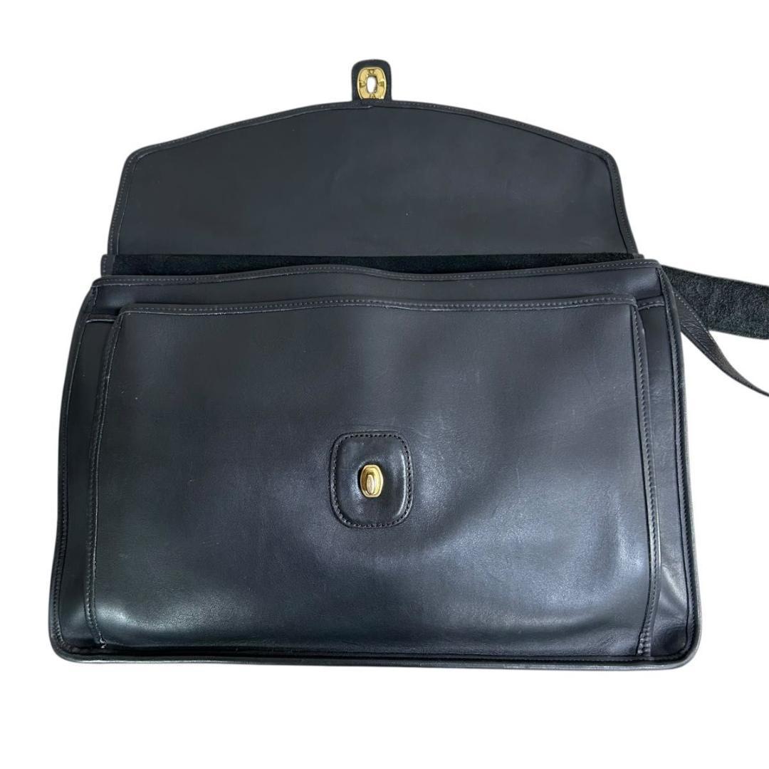 美品 オールドコーチ 2way ビークマン 黒 ブリーフケース ビジネスバッグ