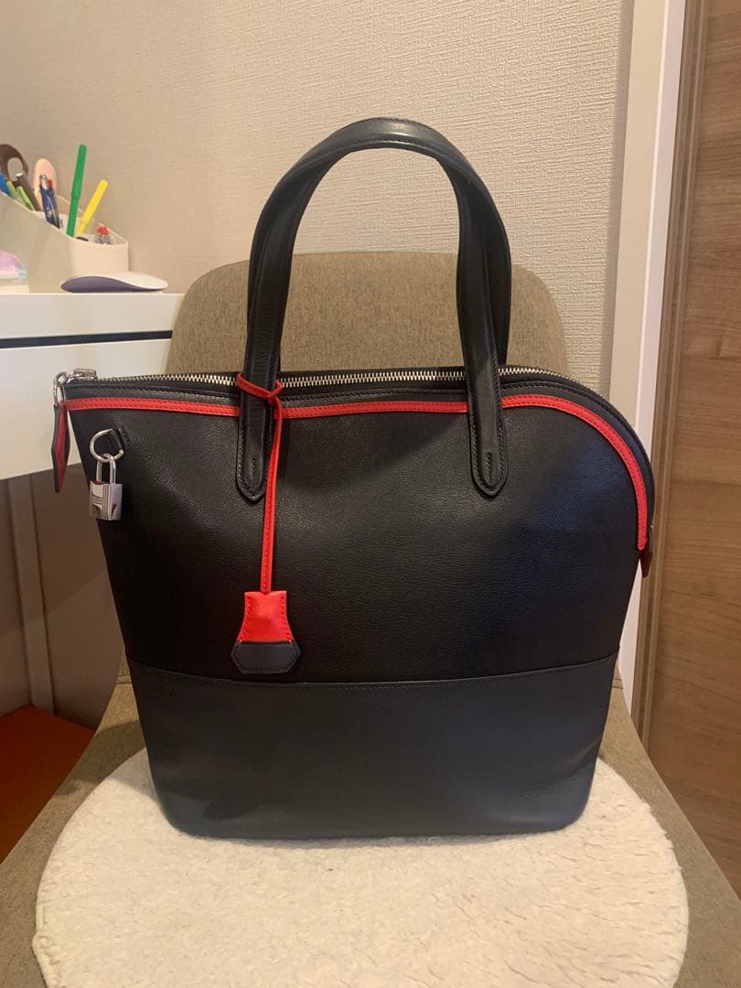 エルメス HERMES バッグ トランザット シルバー金具 D刻印　最終価格