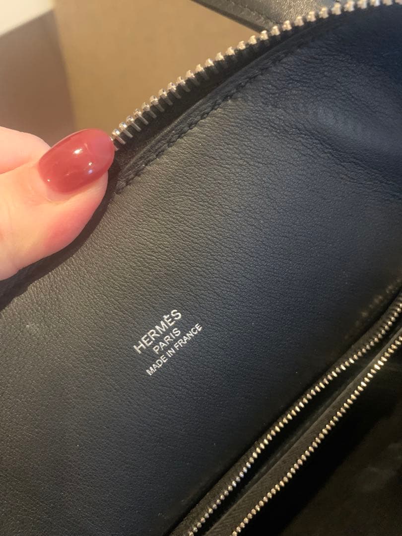 エルメス HERMES バッグ トランザット シルバー金具 D刻印　最終価格