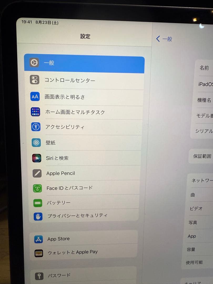 iPad Pro 12.9 第四世代　ペンシルセット