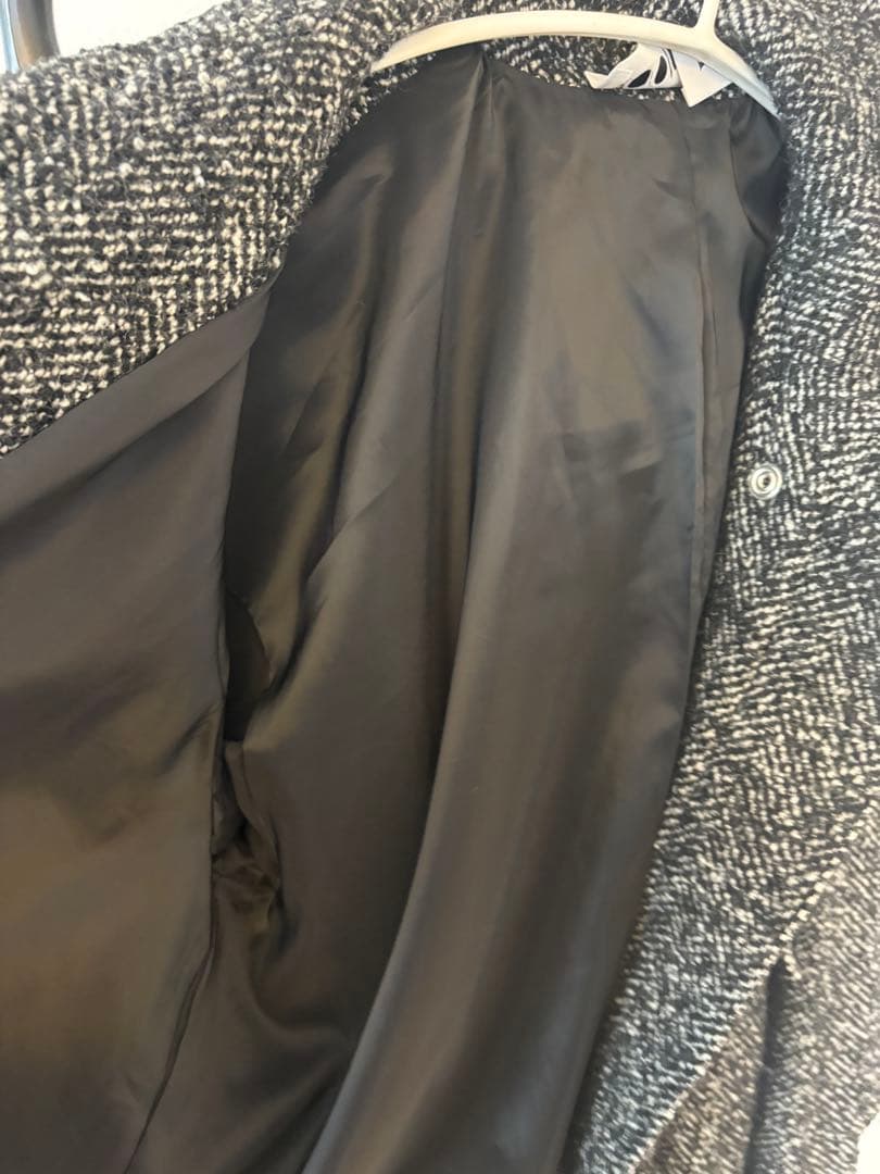 【美品】CODE A ツイード ハイネックジャケット