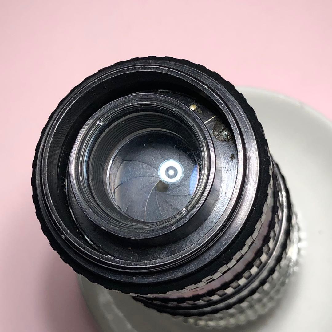 ゼブラ柄　REVUE 135mm f2.8 m42マウント