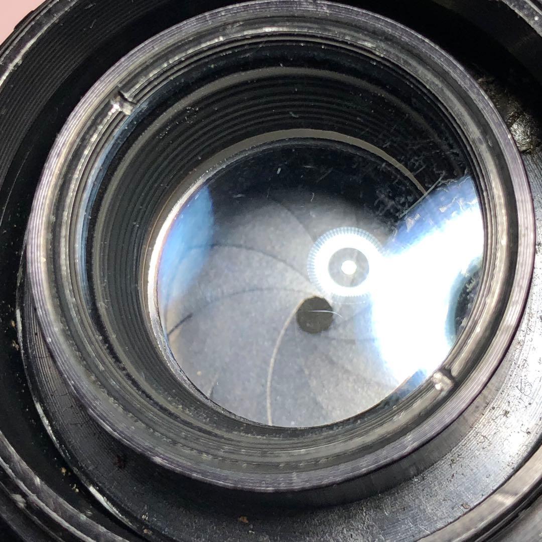 ゼブラ柄　REVUE 135mm f2.8 m42マウント