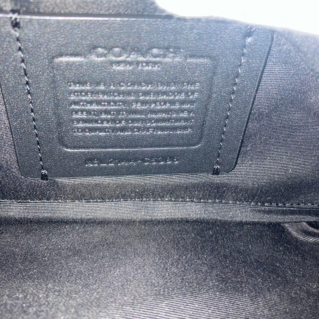 【美品】　COACH ウエストポーチ　ボディバッグ　トンプソン シグネチャー