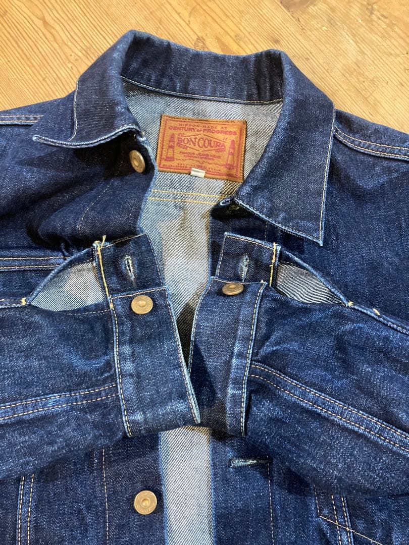 BONCOURA デニムジャケット　3rdモデル　size40