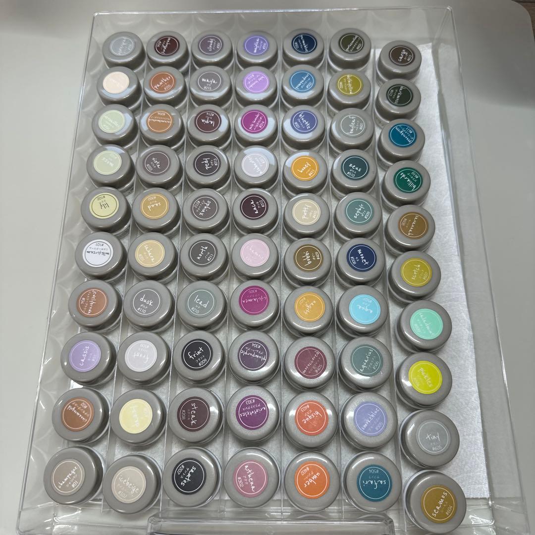 【美品】カラージェル各種 ヴィヴィジェル Vi2 大量 まとめ売り 70色