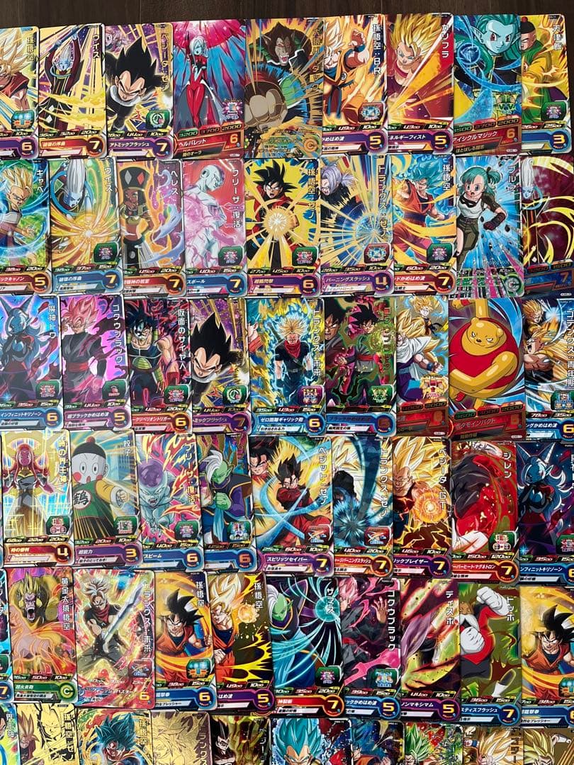 ドラゴンボールヒーローズカードCP約100枚Ｐ約240SR約130枚アバタ20枚