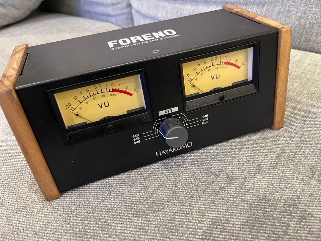 HAYAKUMO FORENO VUメーター