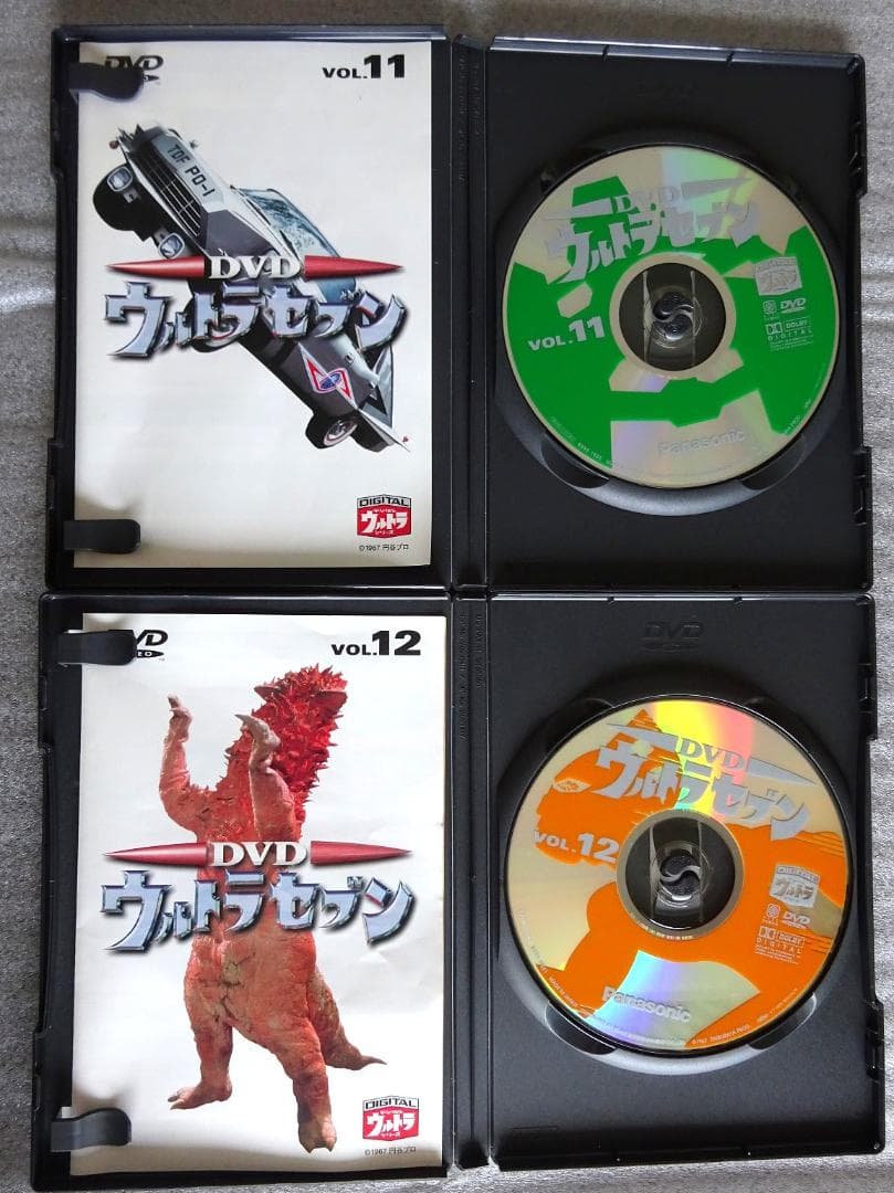 ウルトラセブン DVD（セル版） 全12巻セット