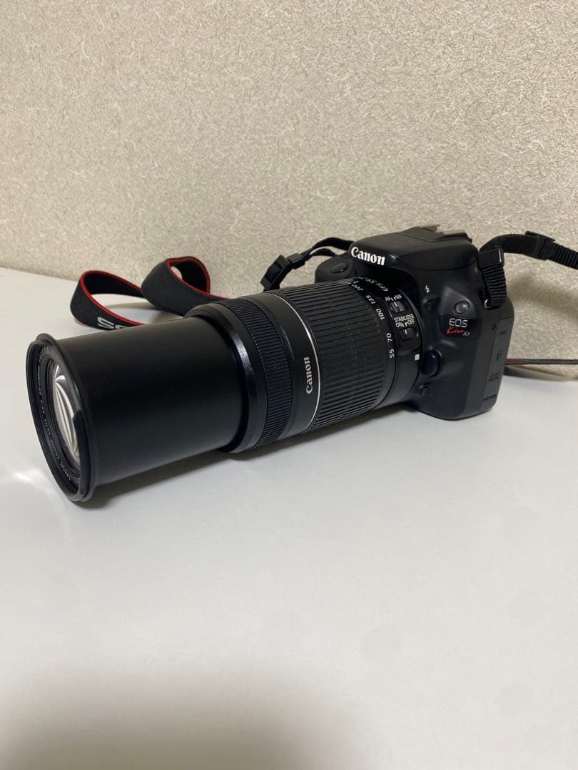 Canon EOS kiss x7 デジタル一眼レフカメラ 55-250mm