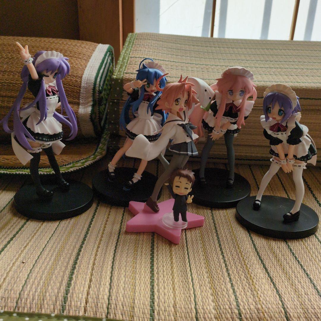 箱なし。らき☆すた おんすて　フィギュア　４種+２