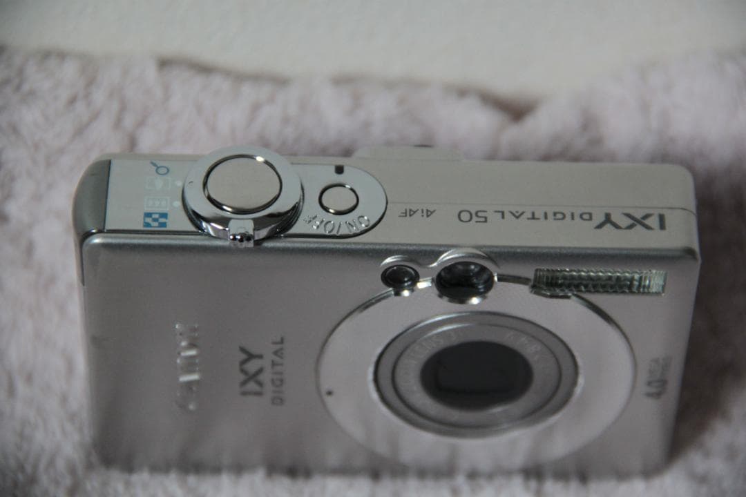 【動作確認済み】Canon IXY DIGITAL 50 シルバー