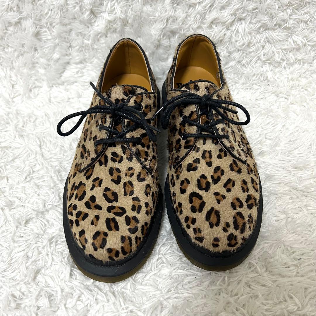 極美品✨　ドクターマーチン×ビームス　シューズ　レオパード　ハラコ　36