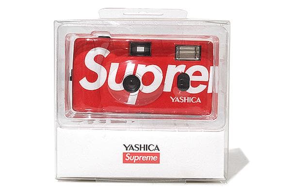21SS シュプリーム ヤシカ MF-1 カメラ レッド
