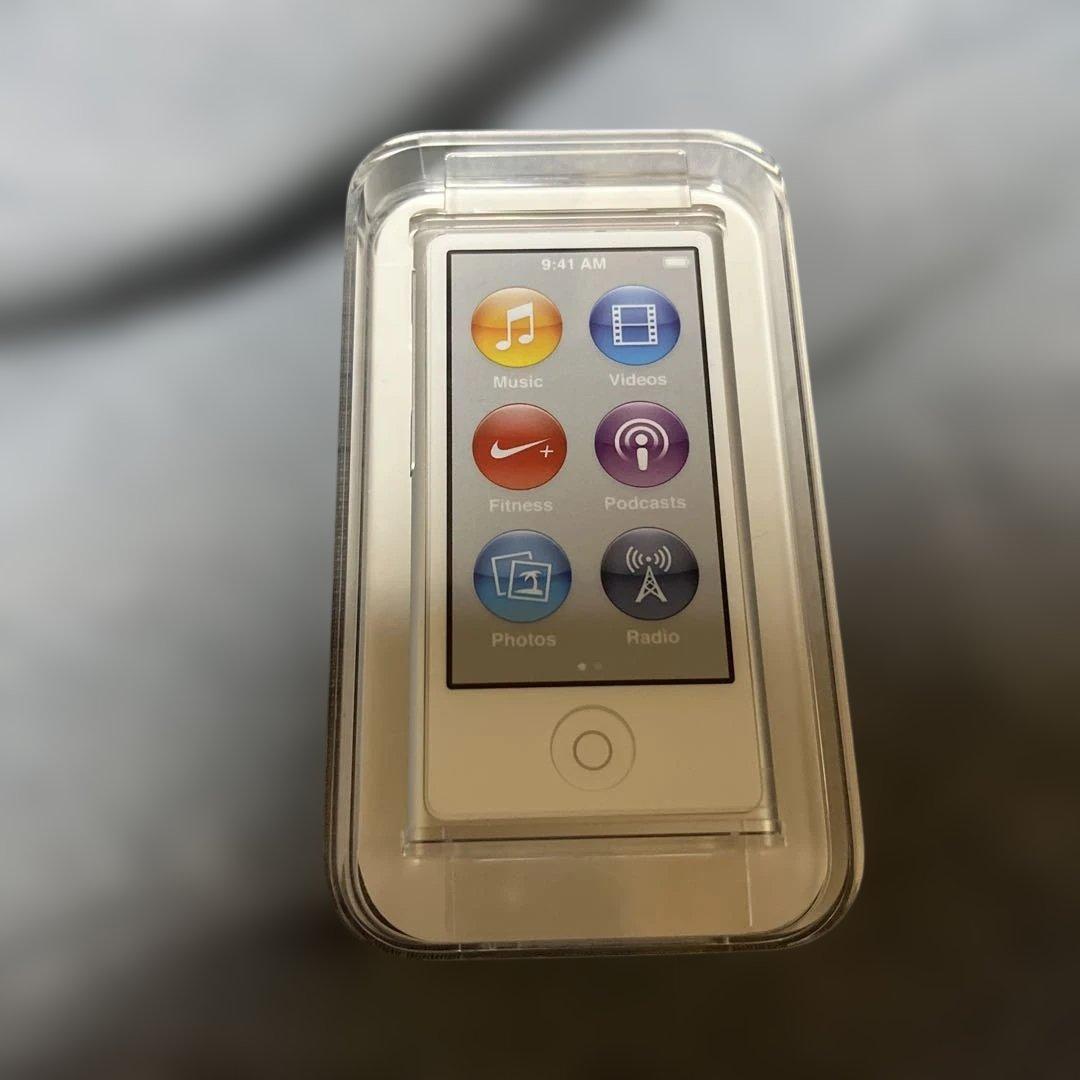 未開封　未使用iPod nano 第7世代　16GB ホワイト&シルバー