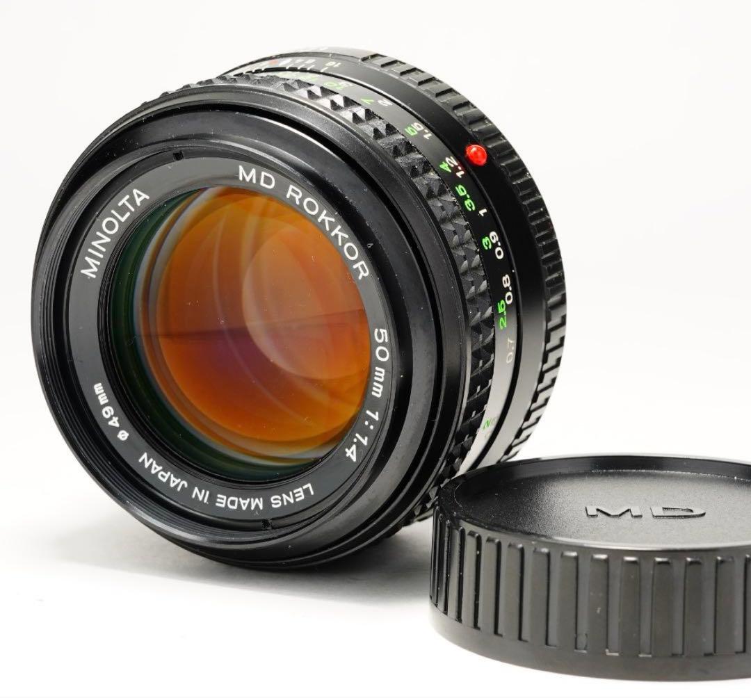 【ほぼライカ】動作◎ MD ROKKOR 50mm F1.4 ミノルタ