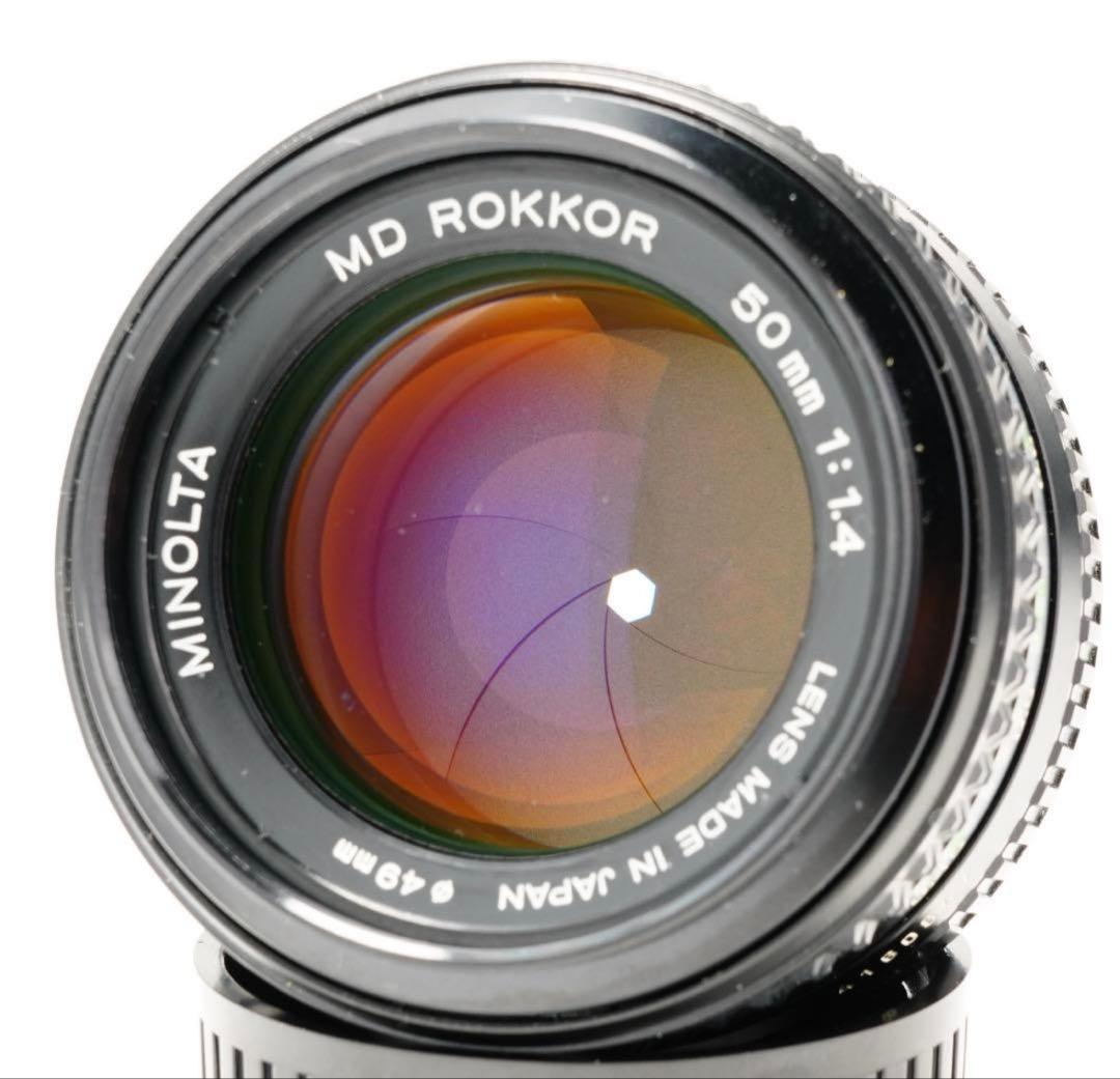 【ほぼライカ】動作◎ MD ROKKOR 50mm F1.4 ミノルタ