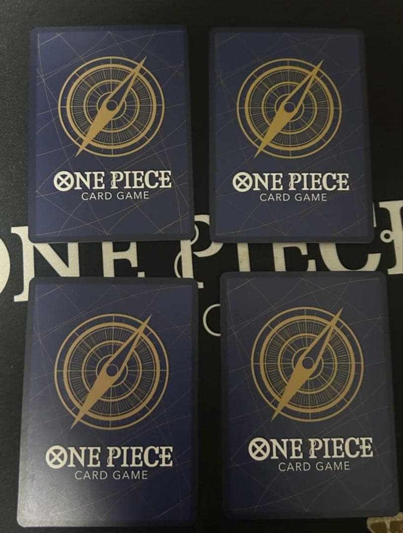 ワンピースカード ルフィ ST01-012 パラレル 原作絵 4枚