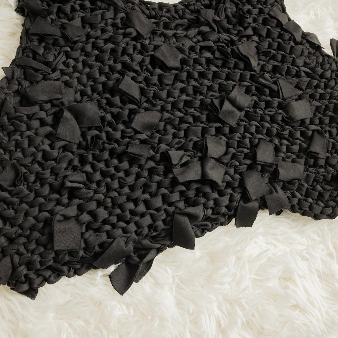 未使用 ADAM ET ROPE アダムエロペ 25AW テープヤーンベスト