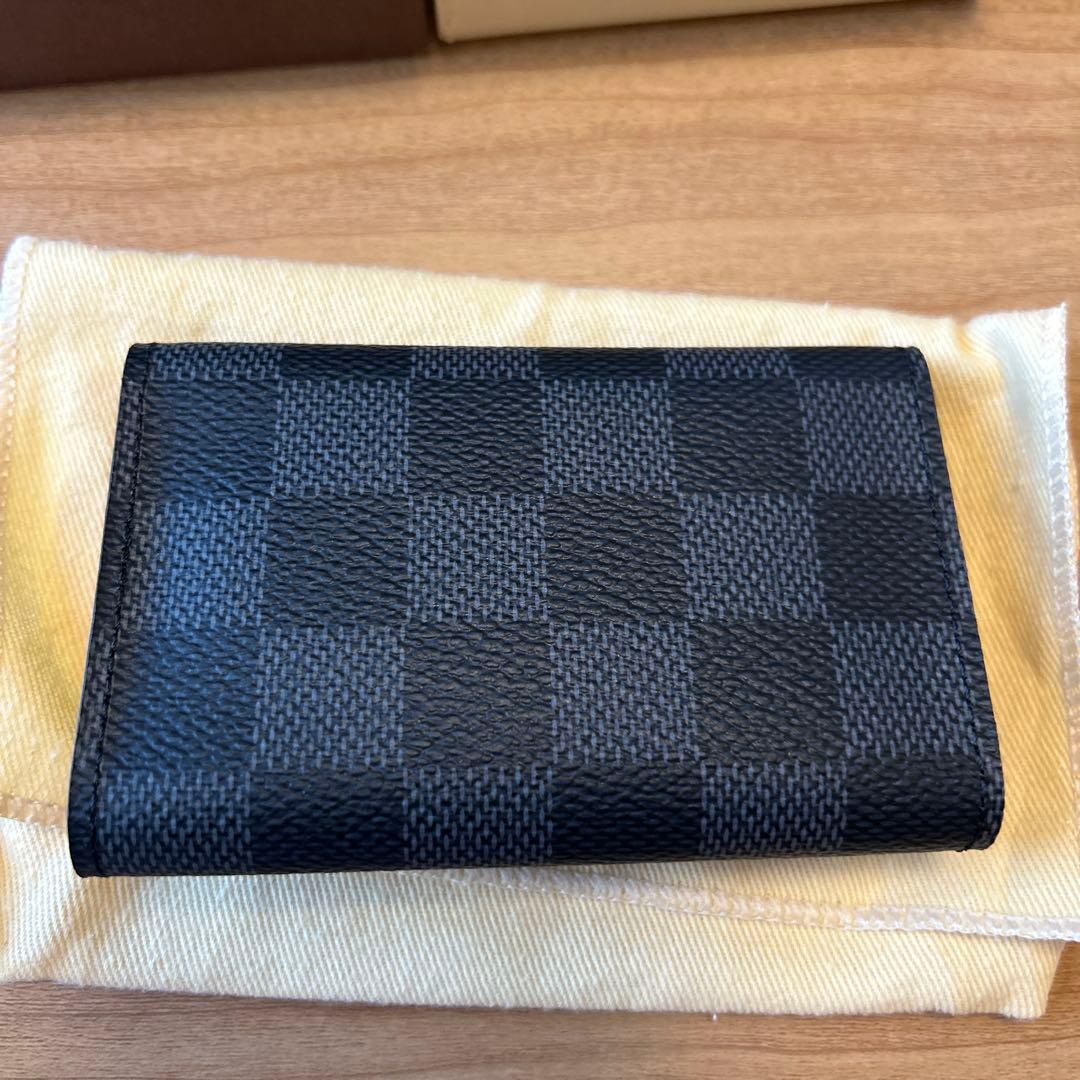 【新品、未使用】Louis Vuitton ダミエ・グラフィット キーケース