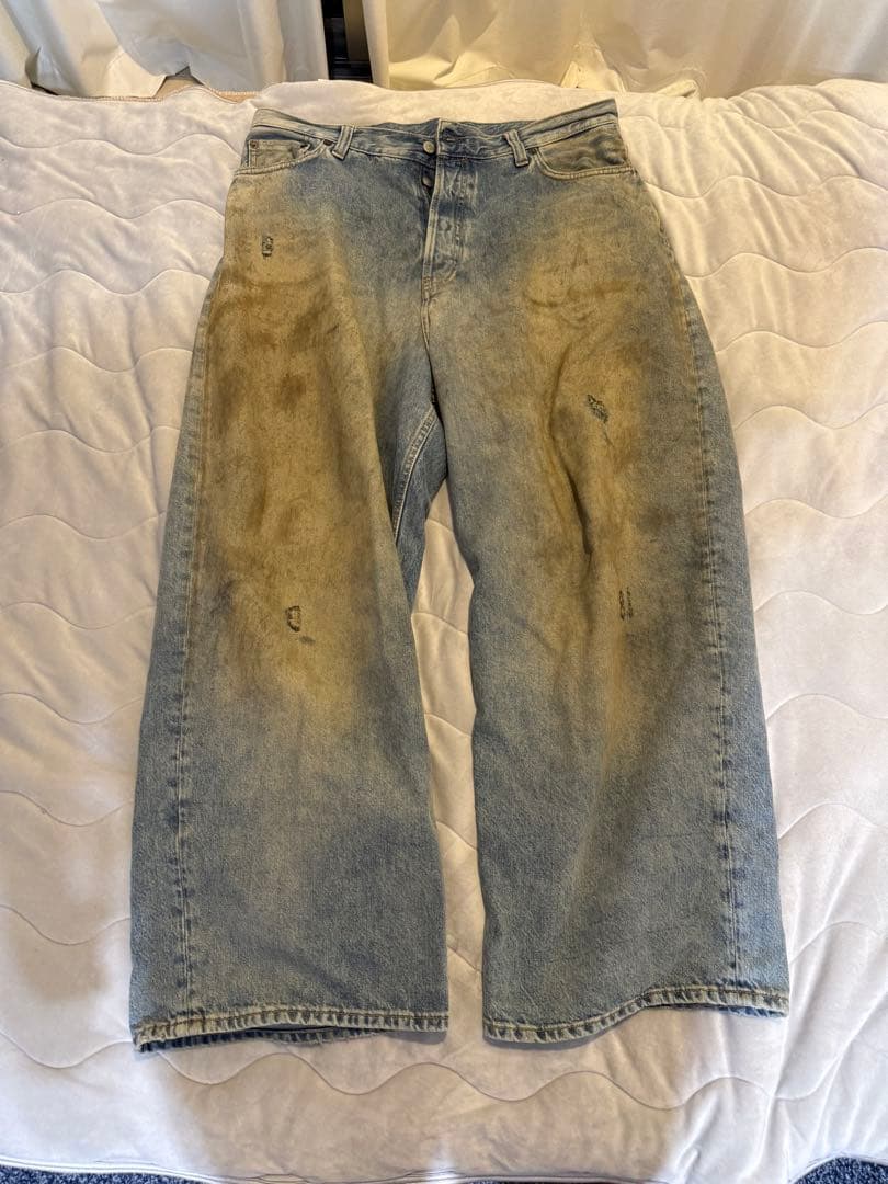 acne studios スーパーバギーフィットジーンズ - 2023