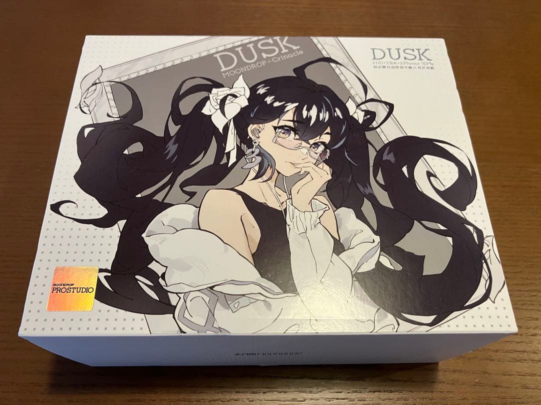 【美品】水月雨 MOONDROP × Crinacle DUSK