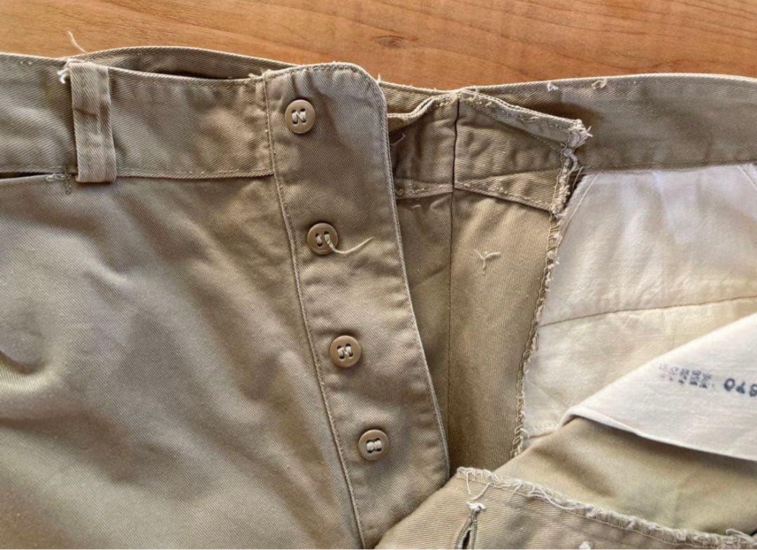 パンツ 40s US.ARMY M-45 Military Chino