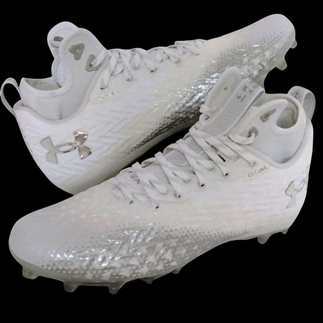 【新品未使用 27.5cm】アンダーアーマー アメフトスパイク スポットライト