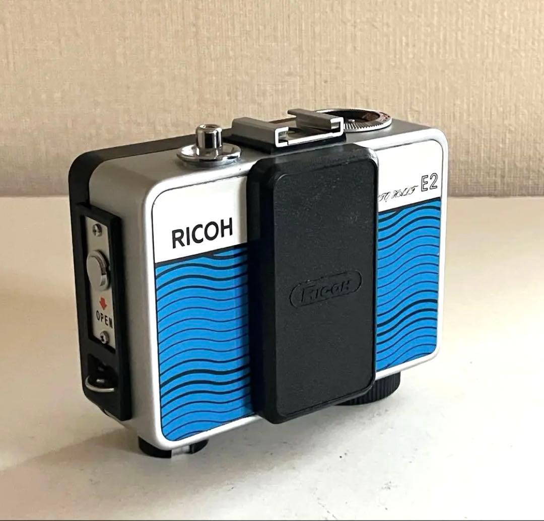 RICOH AUTO HALF E2 オートハーフ希少色　ラインブルー　超美品