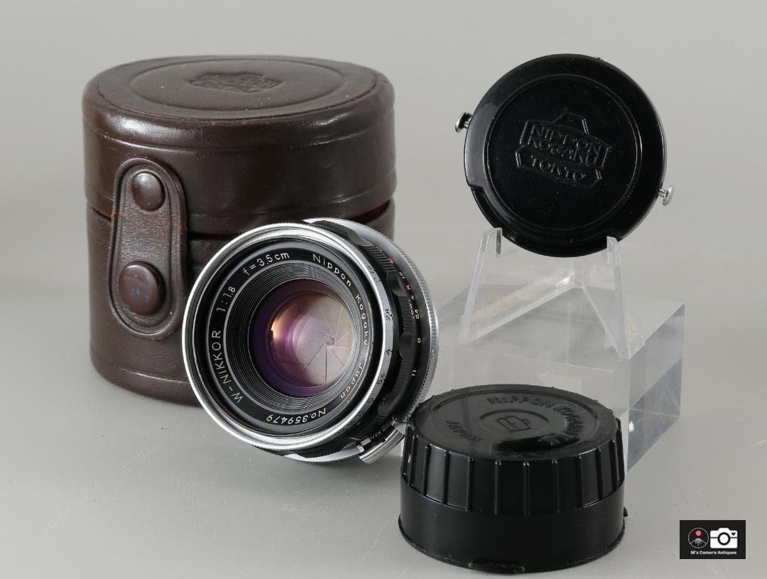 希少美品 W-Nikkor 3.5ｃm F/1.8 Nikon Sマウントレンズ