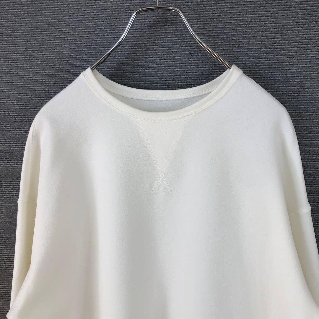 Whim Gazette Vガゼットプルオーバー 36 オフホワイト