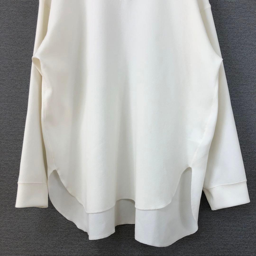 Whim Gazette Vガゼットプルオーバー 36 オフホワイト