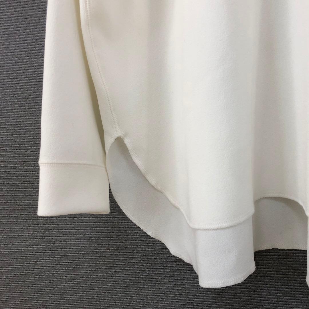 Whim Gazette Vガゼットプルオーバー 36 オフホワイト