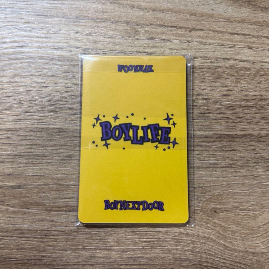 BOYNEXTDOOR ６枚セット　シリアル抽選　当選トレカ　BOYLIFE