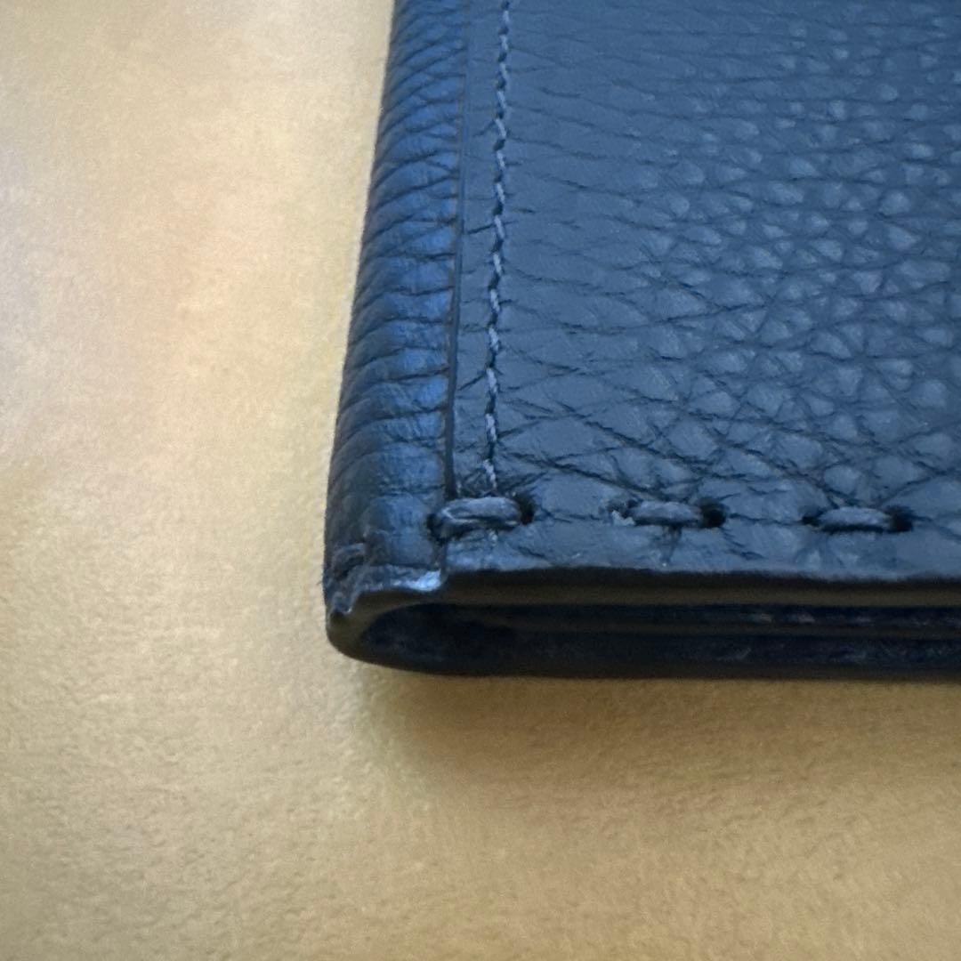 フェンディ FENDI セレリア ブラックレザー カードケース 名刺入れ