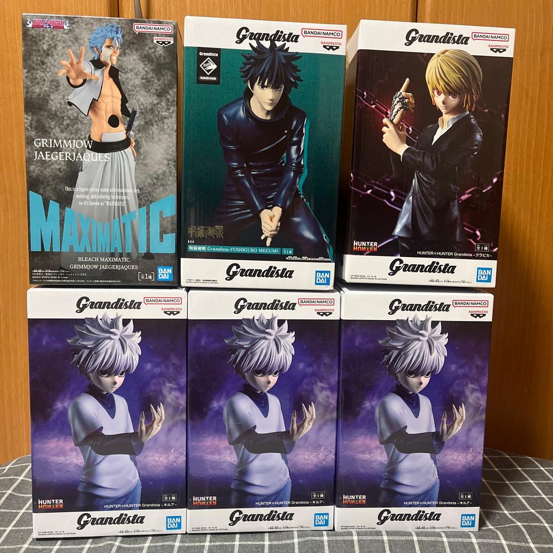 HUNTER×HUNTER、BLEACH、呪術廻戦フィギュアまとめ