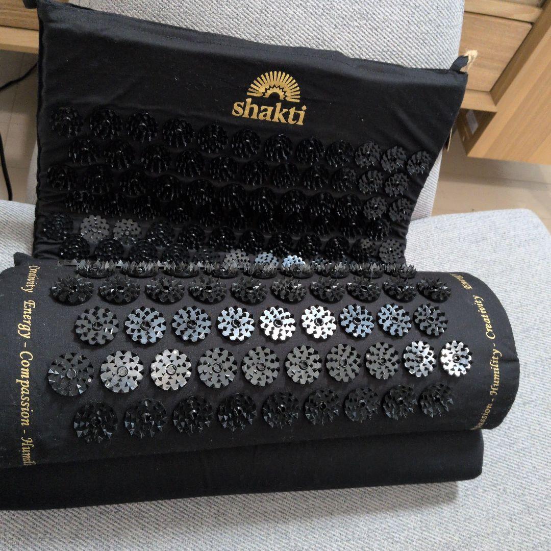【極美品】正規品Shakti マット&ピロー　ブラック　シャクティ オリジナル