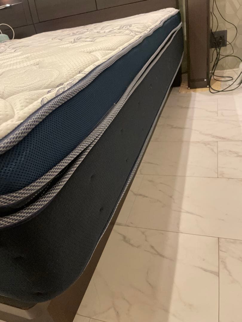 【引取り限定】ニトリ　Nスリープ DP02 セミダブル スプリングマットレス