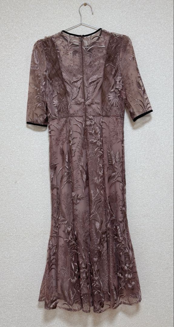 leja 刺繍 ブライダル レース ドレス M 結婚式 パーティー 即購入◎