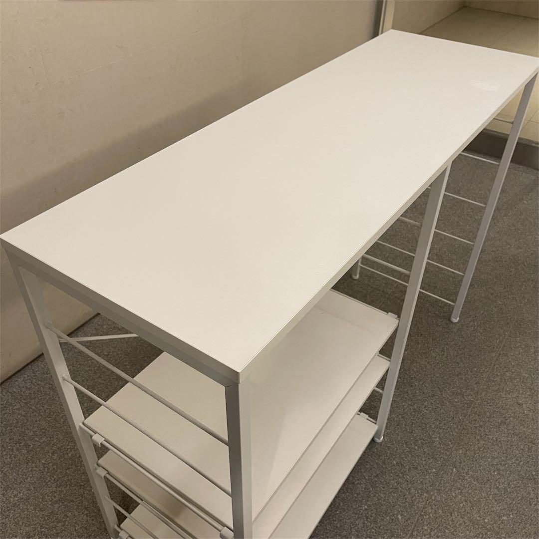 emery（エメリー）キッチンカウンター 120cm 幅 ホワイト